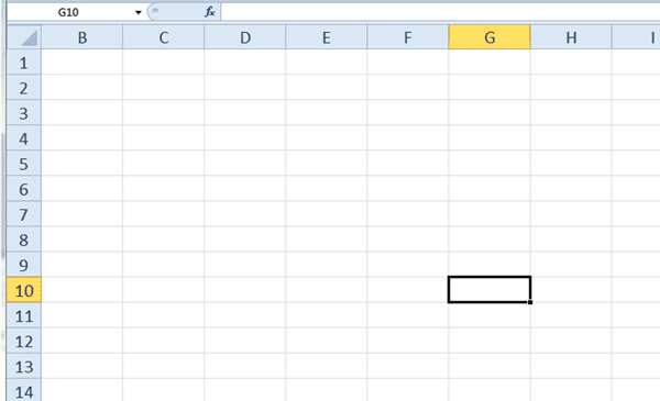 Excel Tutorial - Shortcuts For Worksheets - Moving Around Cells 
