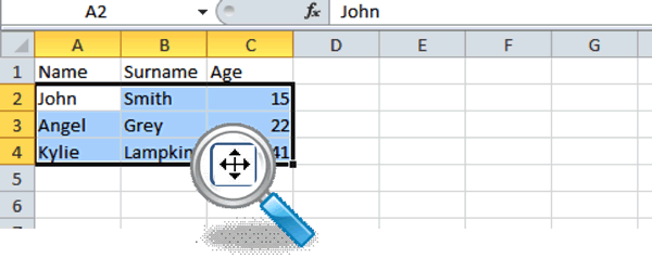 Using the Fill Handle to Copy - Excel Tutorial