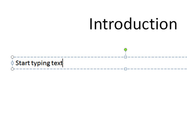 PowerPoint Tutorial - Inserting Text
