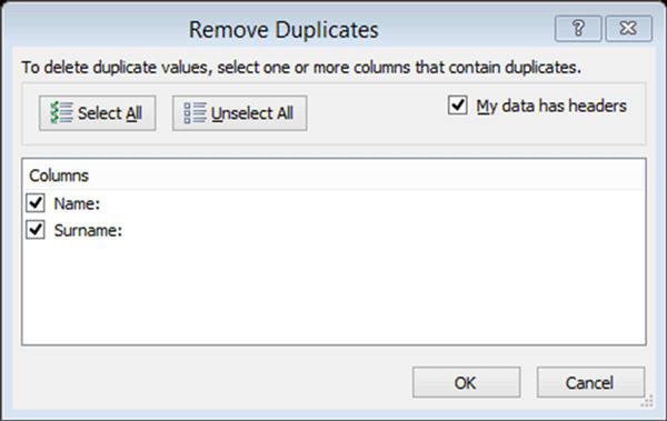 Remove Duplicate Values - Excel Tutorial