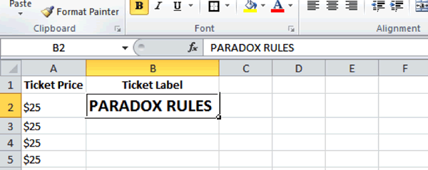 Question 1 -  Microsoft Excel Tests -
            Entering Data - Using Auto Fill Test